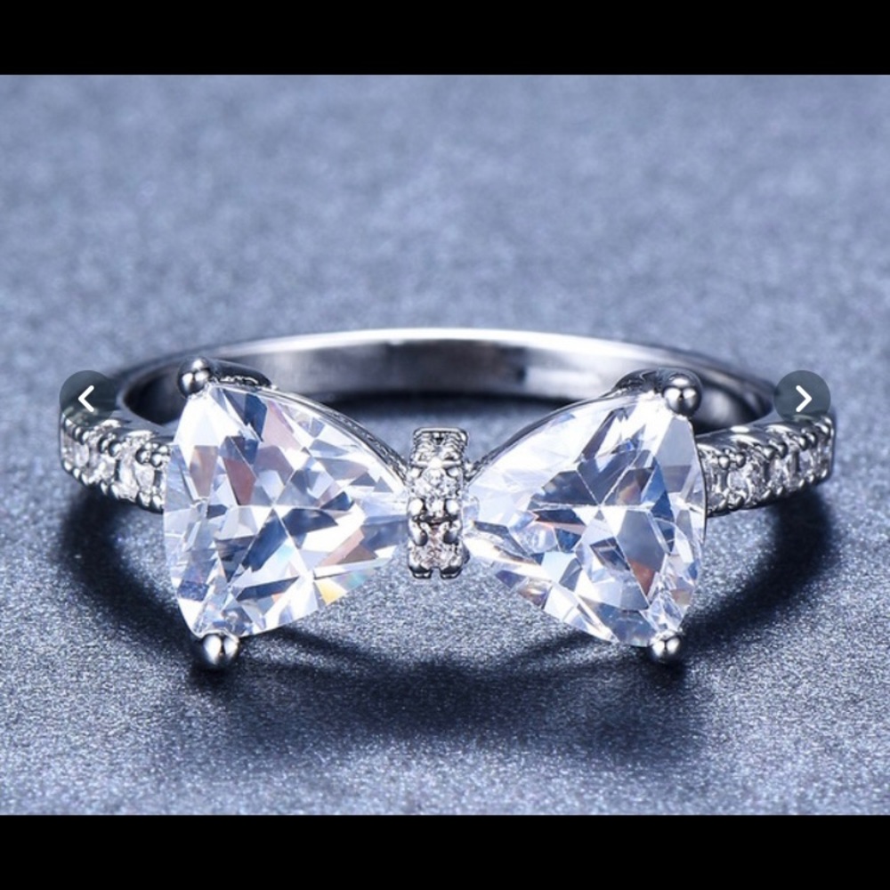 Sterling Silver Bow Ring